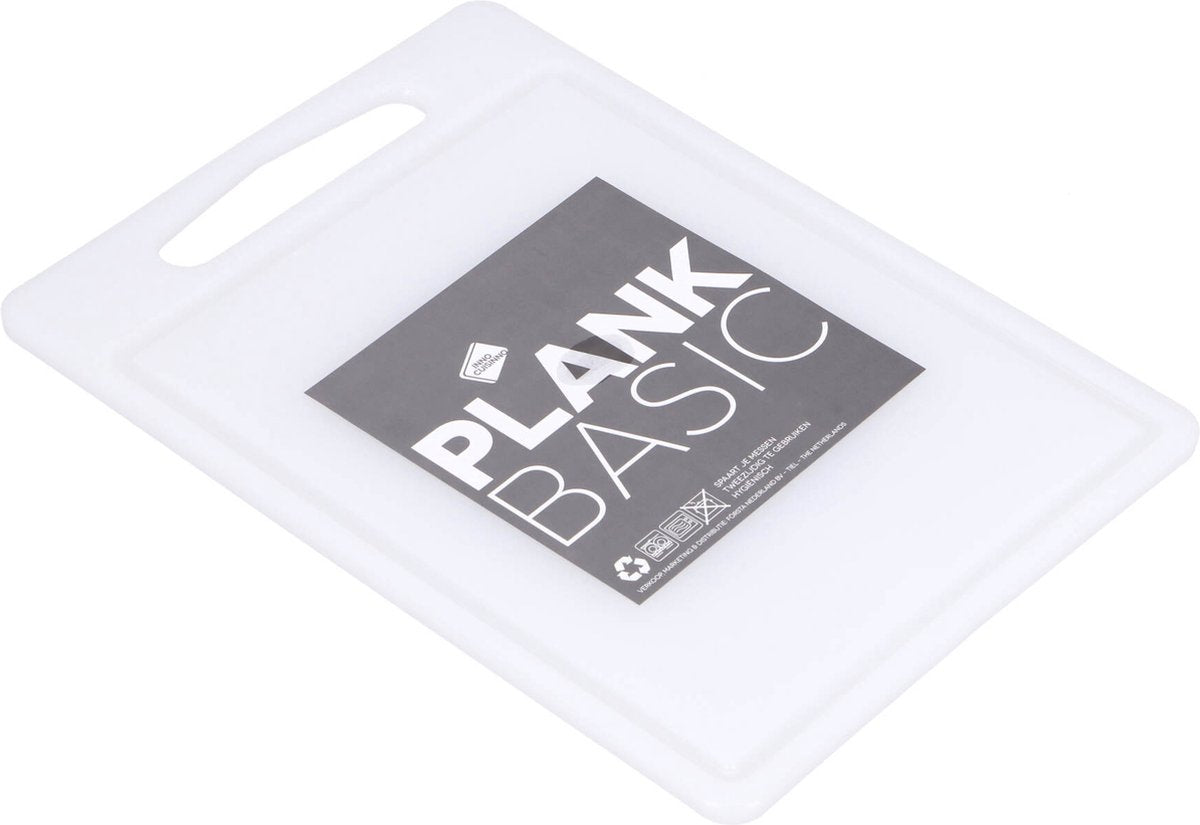 Basic Inno cuisinno forsta snijplank 35x25 cm wit
