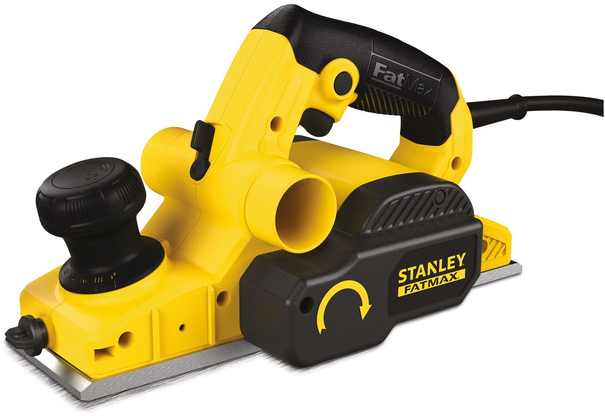 STANLEY fatmax 750w schaafmachine met accessoires in koffer fme630k-qs
