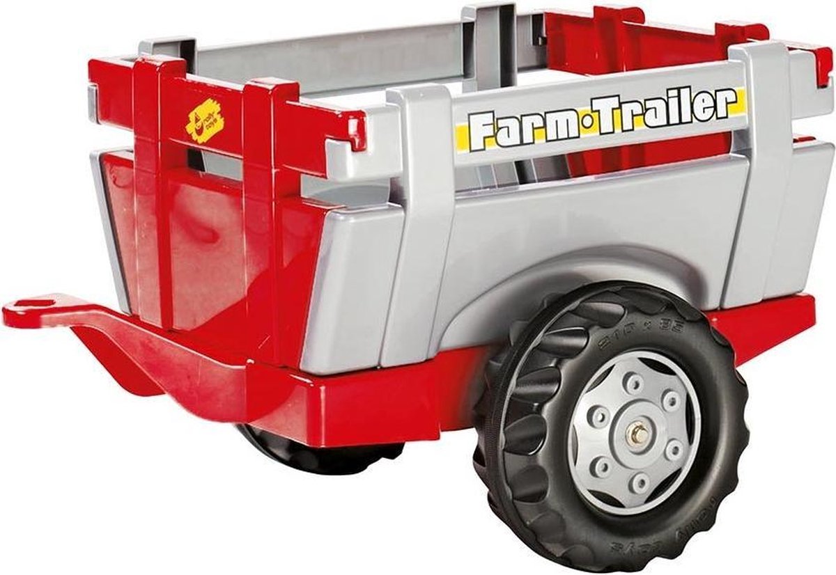 Rolly Toys rollyfarm aanhangwagen - rood