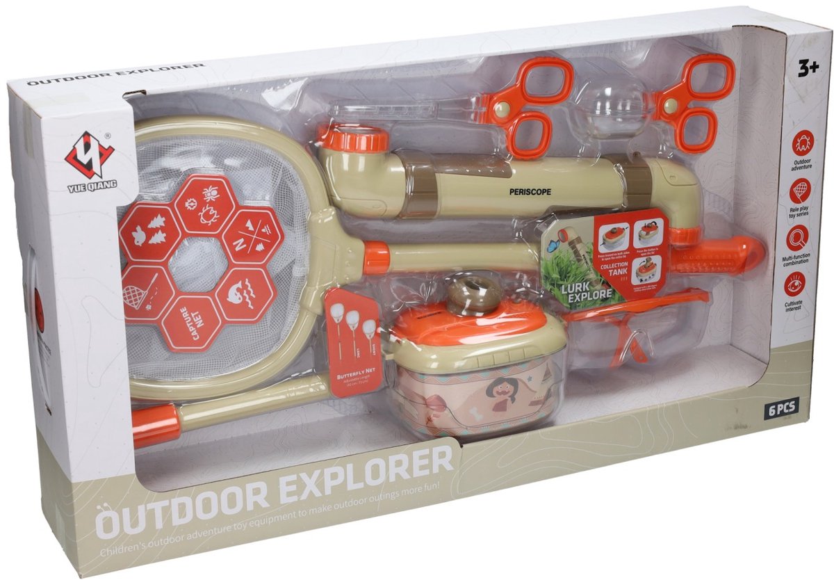 Lobbes Speelgoed BV Outdoor explorer insecten vang- en observatieset