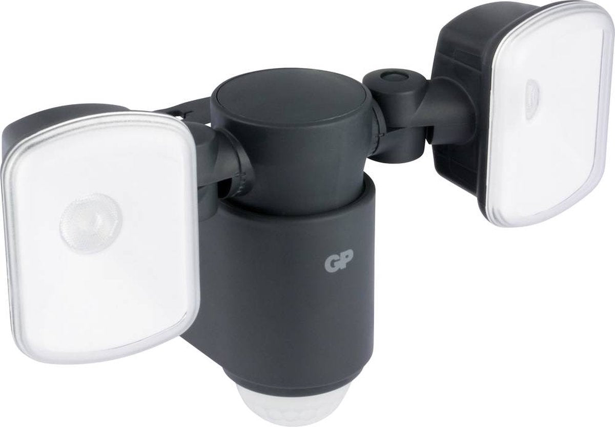 GP safeguard schijnwerper - met bewegingssensor - ip55 - zwart