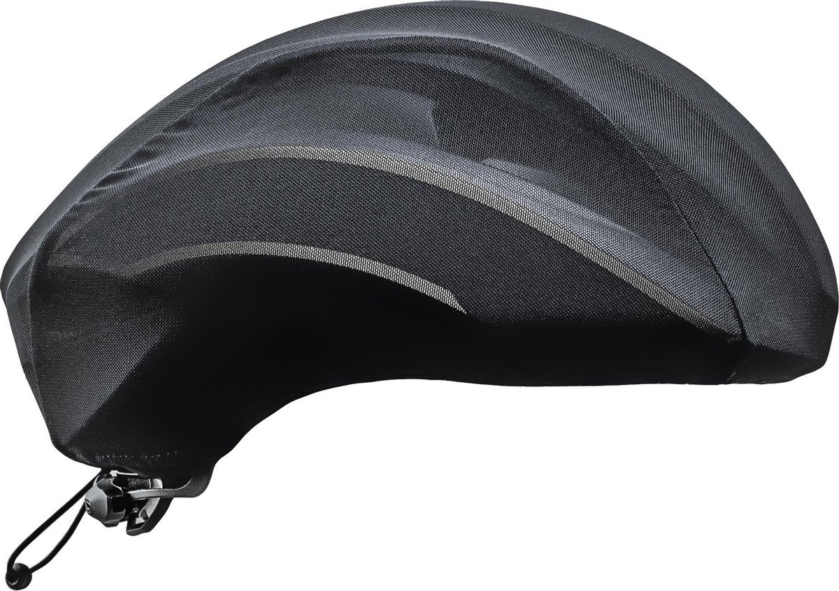 GripGrab - bugshield helm cover helmovertrek insecten bescherming fietsen insectengaas helmhoes fietshelm - zwart - unisex - maat one size