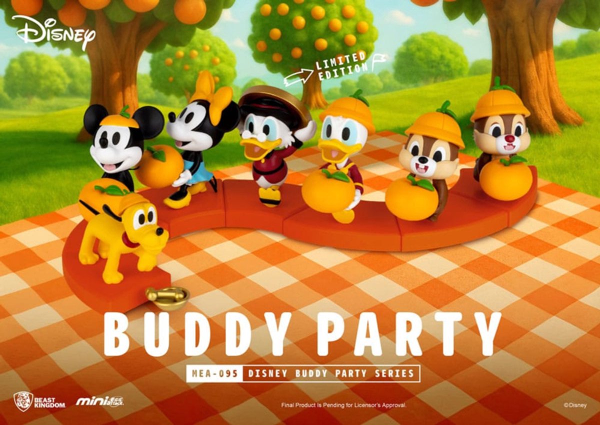 Beast Kingdom Toys Disney buddy party series figures blind box (6)