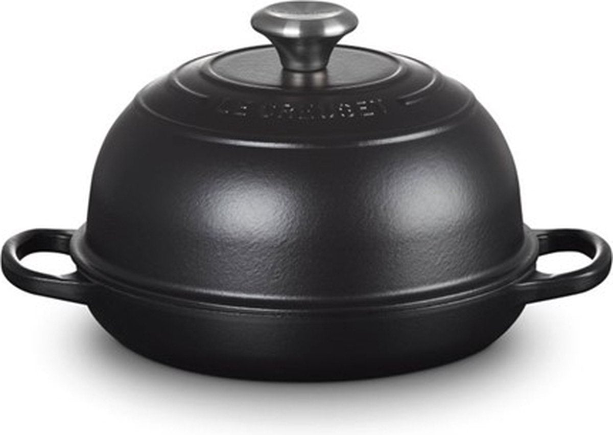 Le Creuset broodpan signature mat zwart - ø 24 cm 1.6 liter