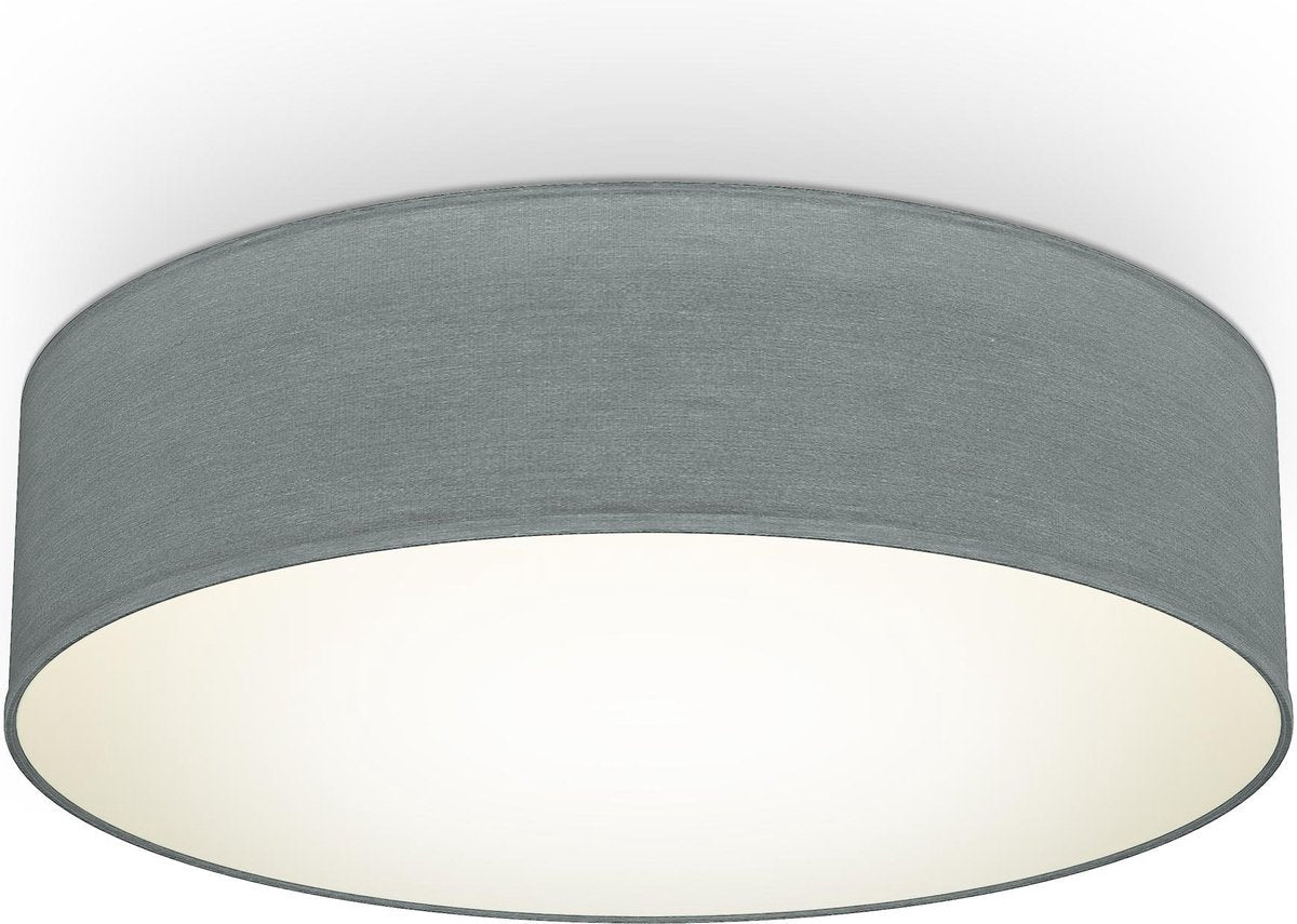 Briloner B.k.licht - plafondlamp - ø38cm - grijs - excl. 2x e27 lichtbronnen