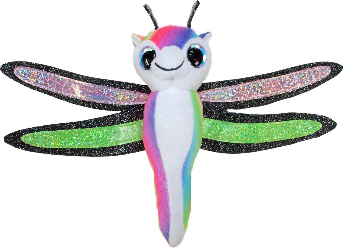 Lumo Stars knuffel - dragonfly drago, 15cm