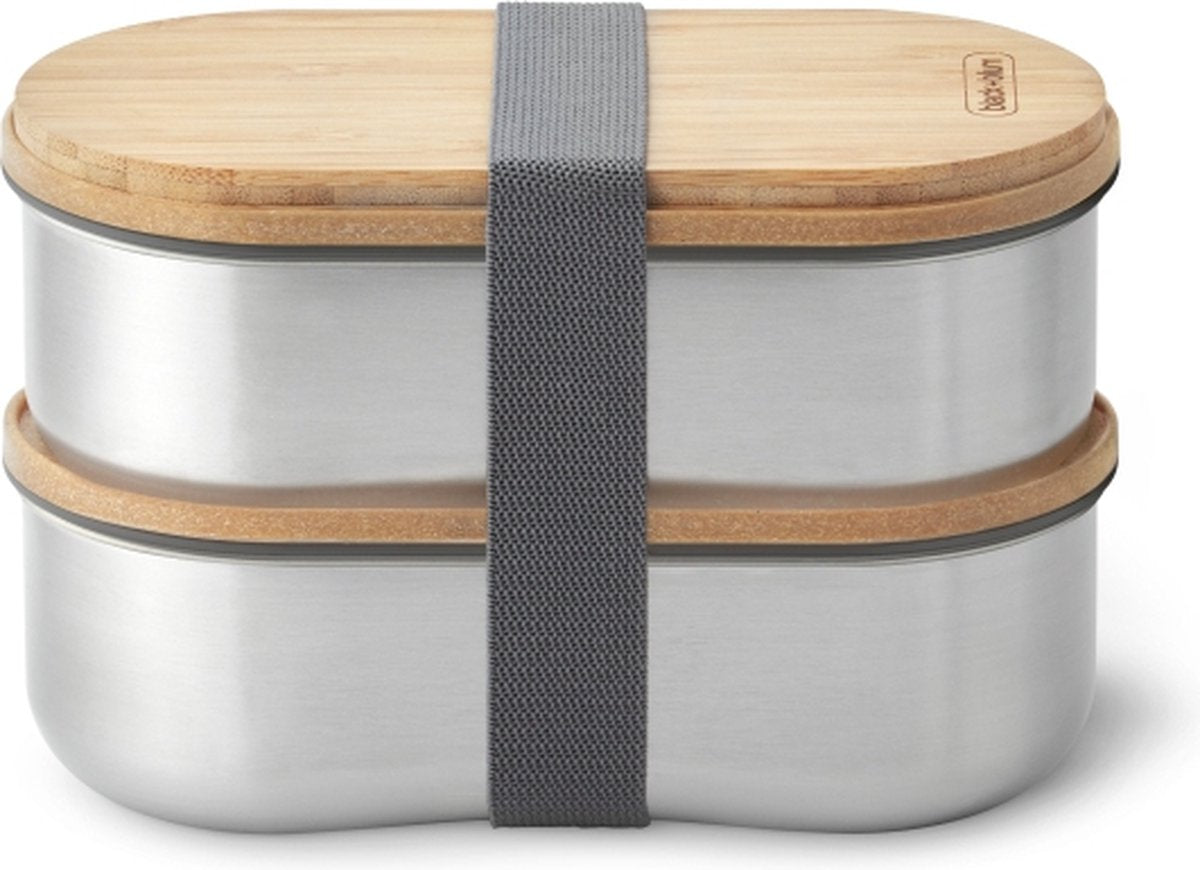 Black Blum Black+blum rvs bento lunchbox