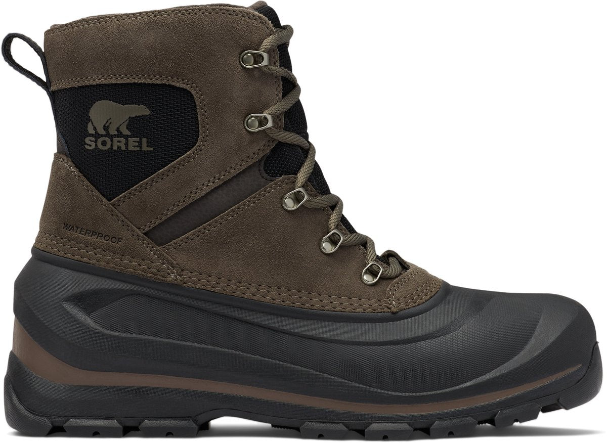 Sorel buxton lace wp boots heren - bruin - maat 43,5