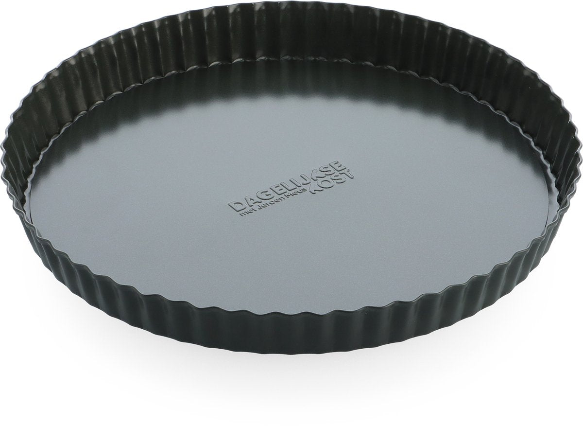 Dagelijkse Kost quiche- taartvorm ø26cm - olijfgroen - anti-aanbak - pfas-vrij