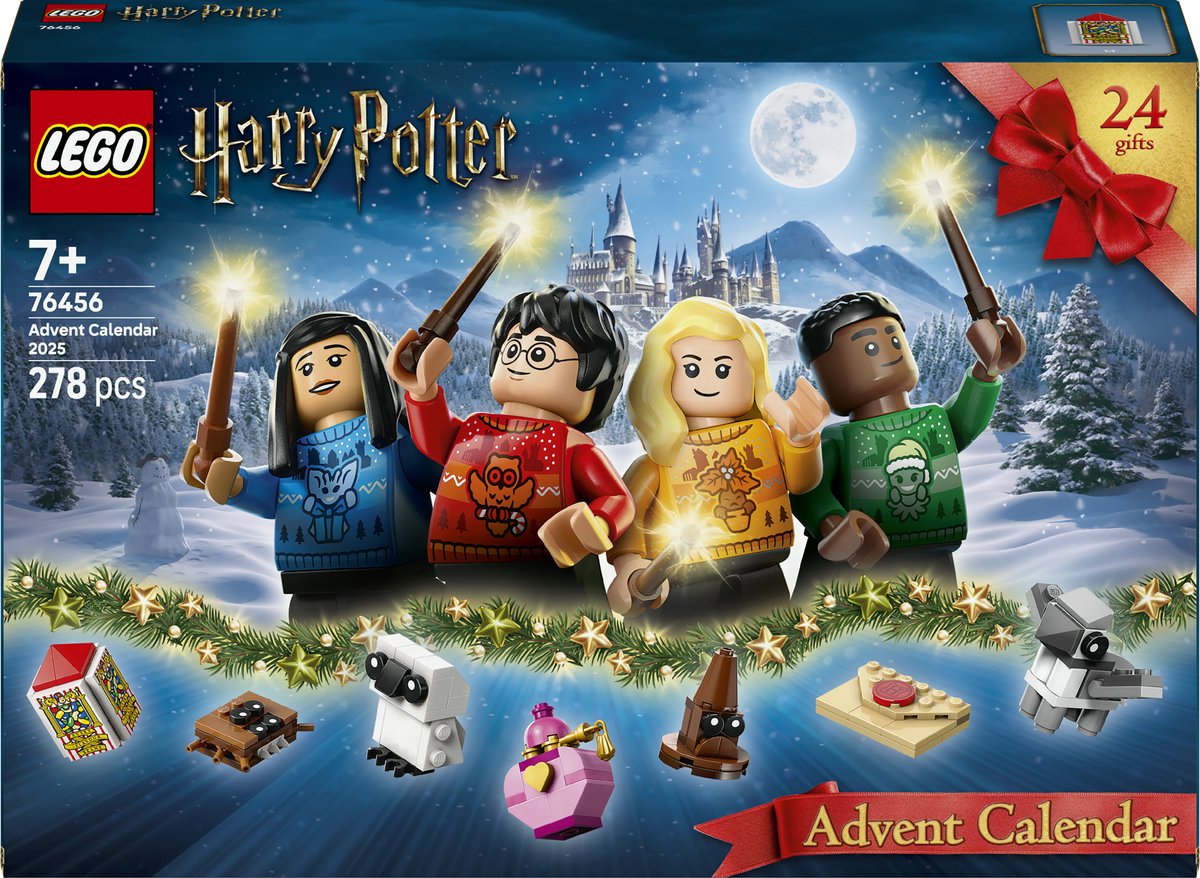 LEGO harry potter adventskalender 2025 tovenaarswereld set - 76456