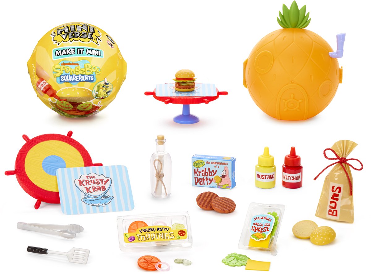 Van Der Meulen Miniverse make it mini spongebob squarepants - knutselset