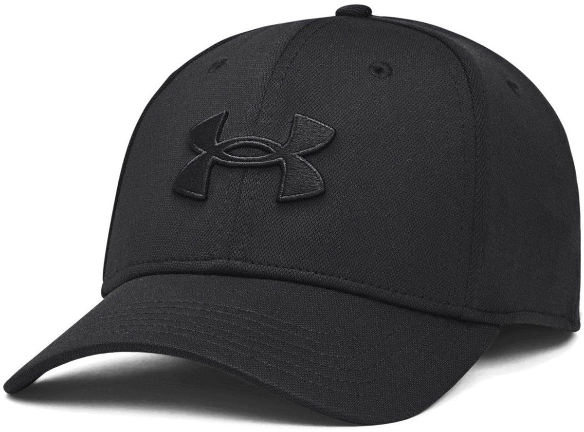 Under Armour m blitzing low str-blk heren pet - zwart