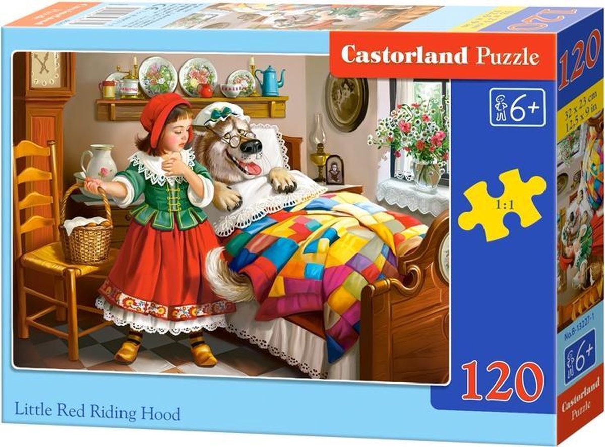 Castorland Little red riding hood - 120 stukjes