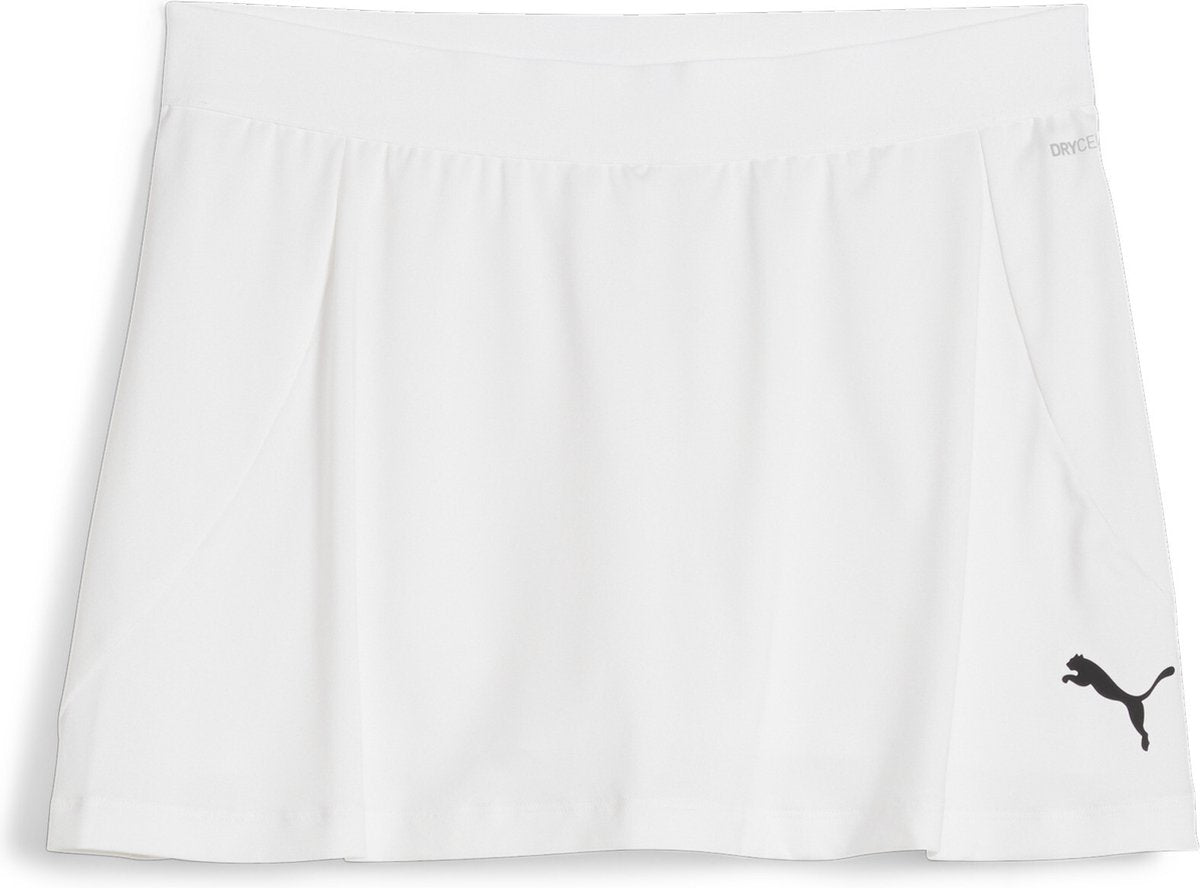 PUMA teamgoal skirt dames sportrok - white- black