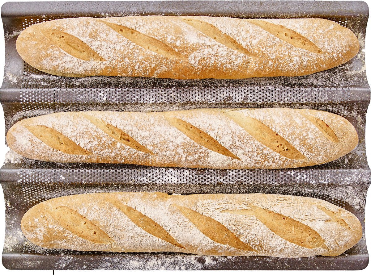 RBV Birkmann Birkmann easy baking bakplaat - 3 stokbroden