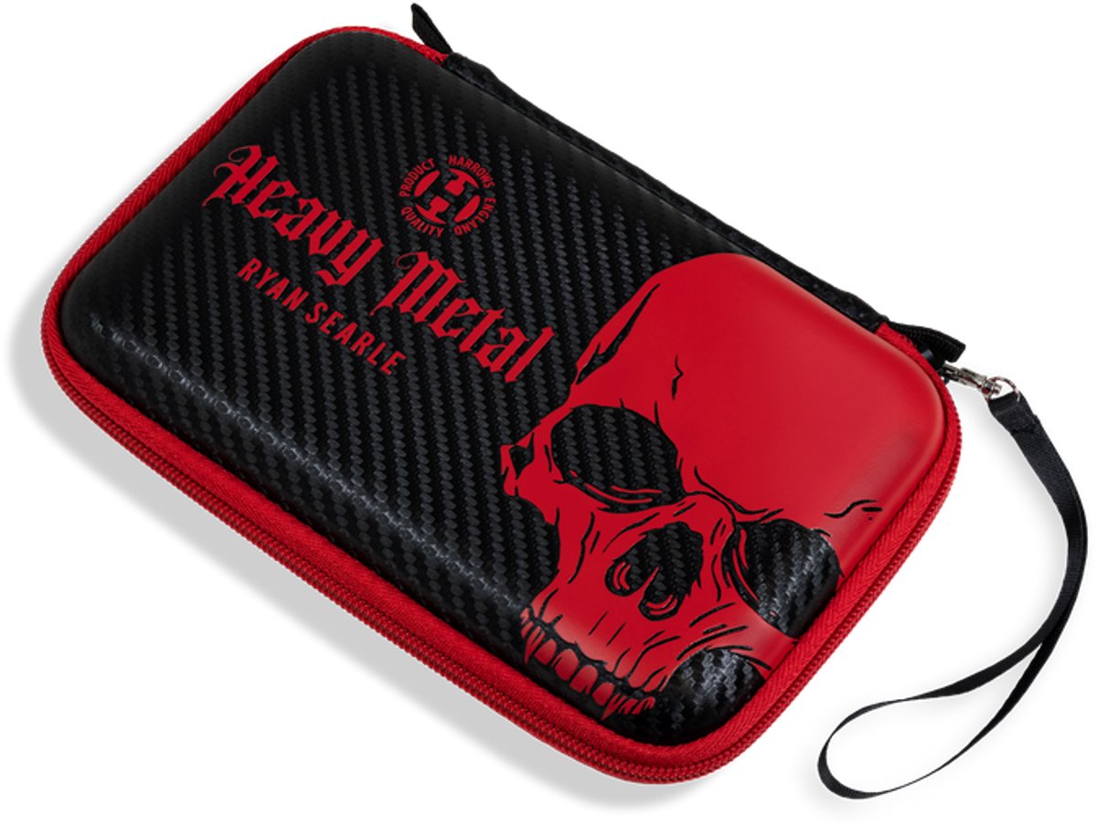 Harrows Ryan searle pro 6 case - black red