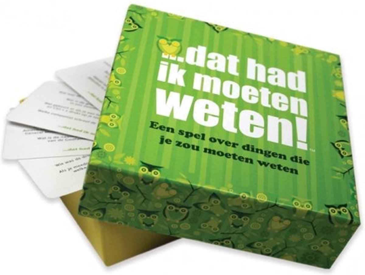 Hygge Games Dat had ik moeten weten!