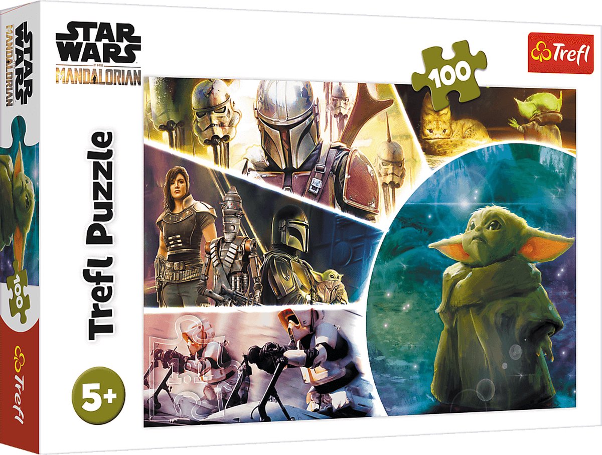 Trefl Puzzel 100 - star wars baby yoda