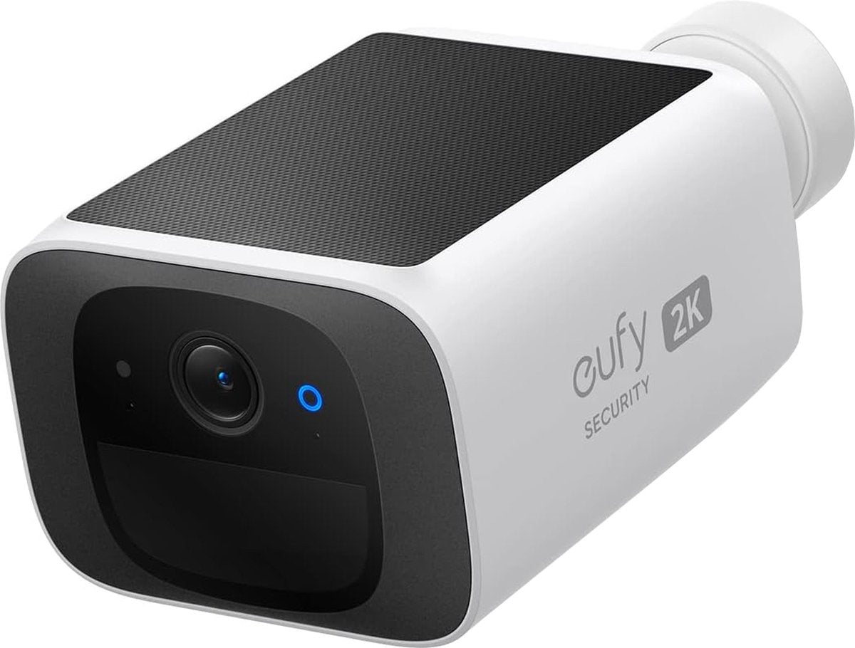 Eufy s220 solocam 2k - draadloze solar beveiligingscamera - wit