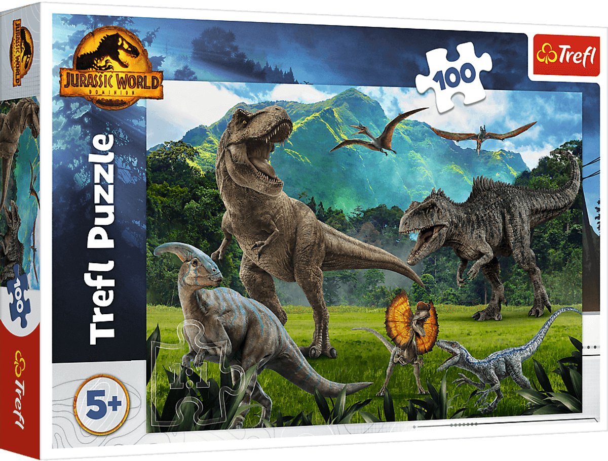 Trefl 16441, 100 stuk(s), dinosauriërs, 5 jaar