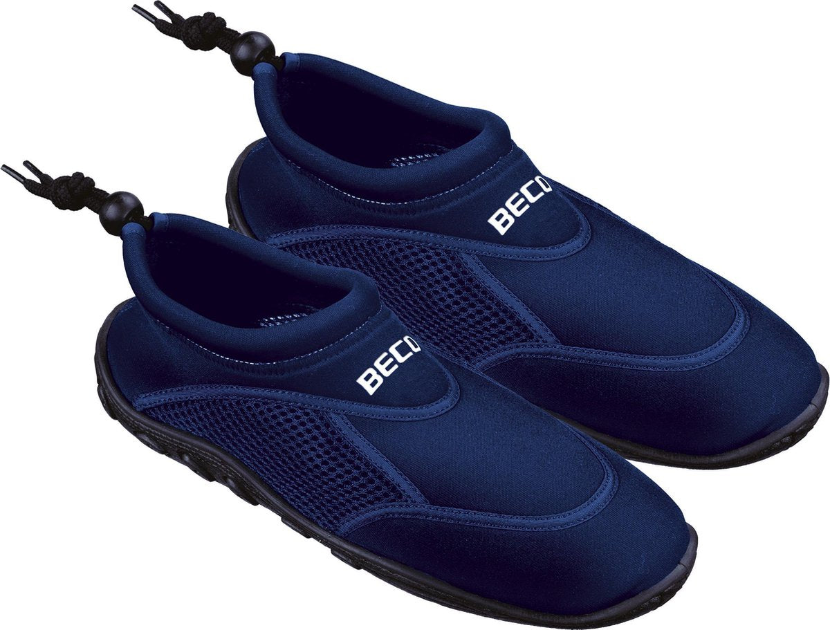 BECO waterschoenen surfschoenen - neopreen - volwassenen - rubber zool - donkerblauw - maat 46
