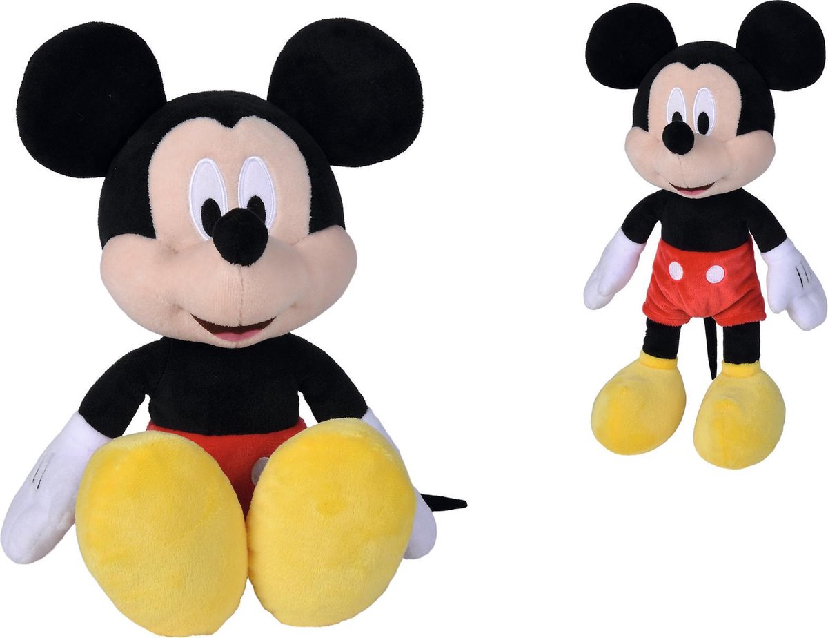 Simba Disney - mickey mouse - refresh core - 35 cm - pluche - alle leeftijden - knuffel