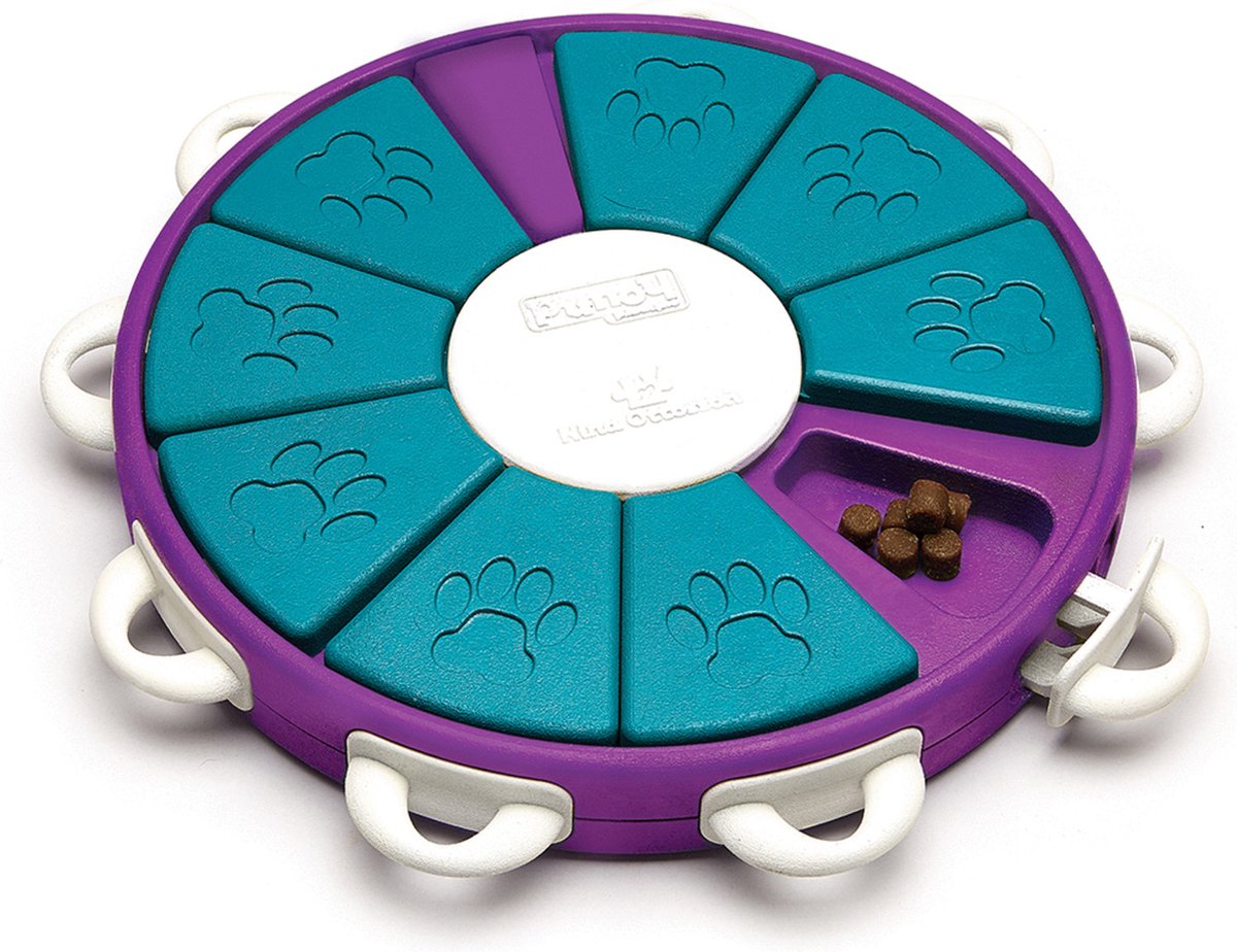 Nina Ottosson dog twister paars blauw