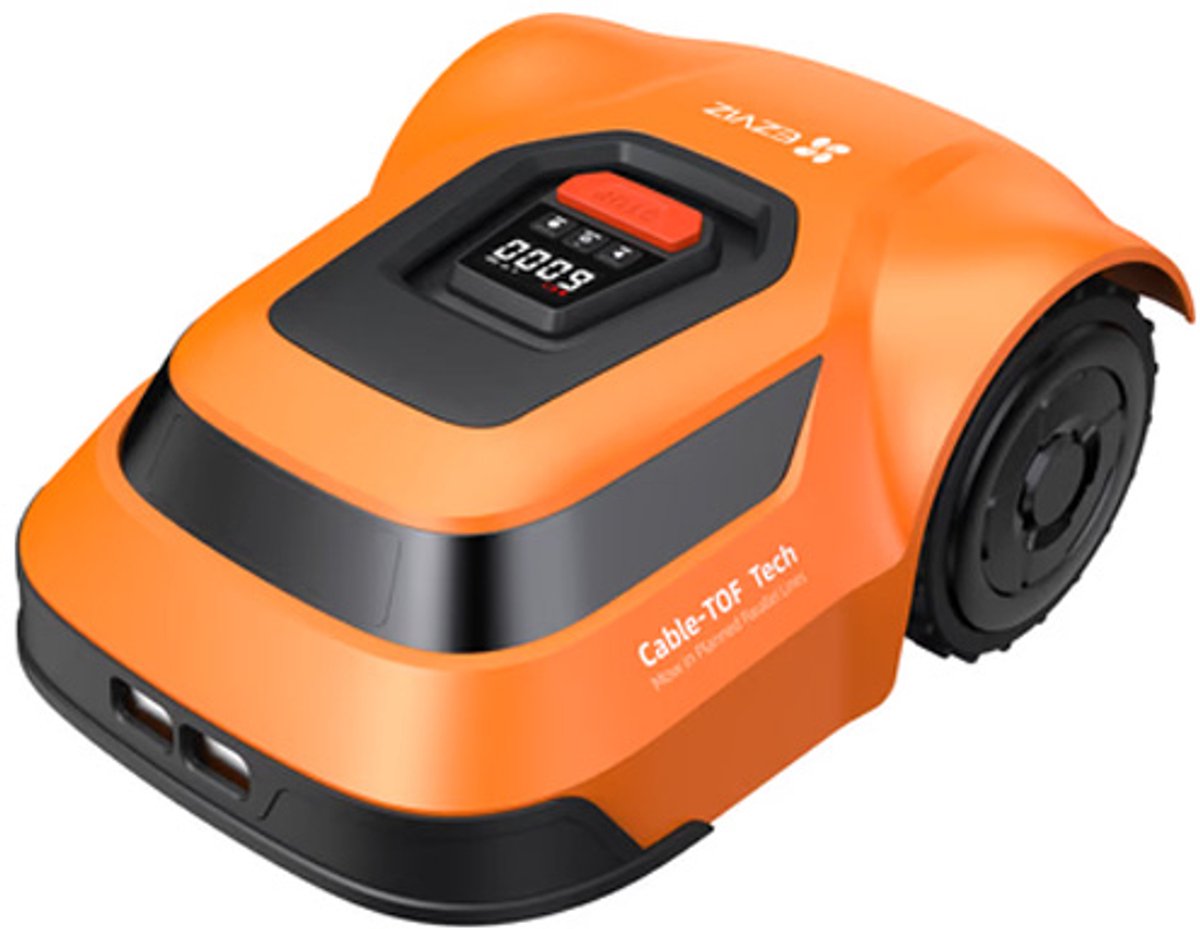EZVIZ rm600 robotmaaier – slimme robot grasmaaier met app – automatisch en stil – geschikt tot 600m² – weersbestendig – zelfladend