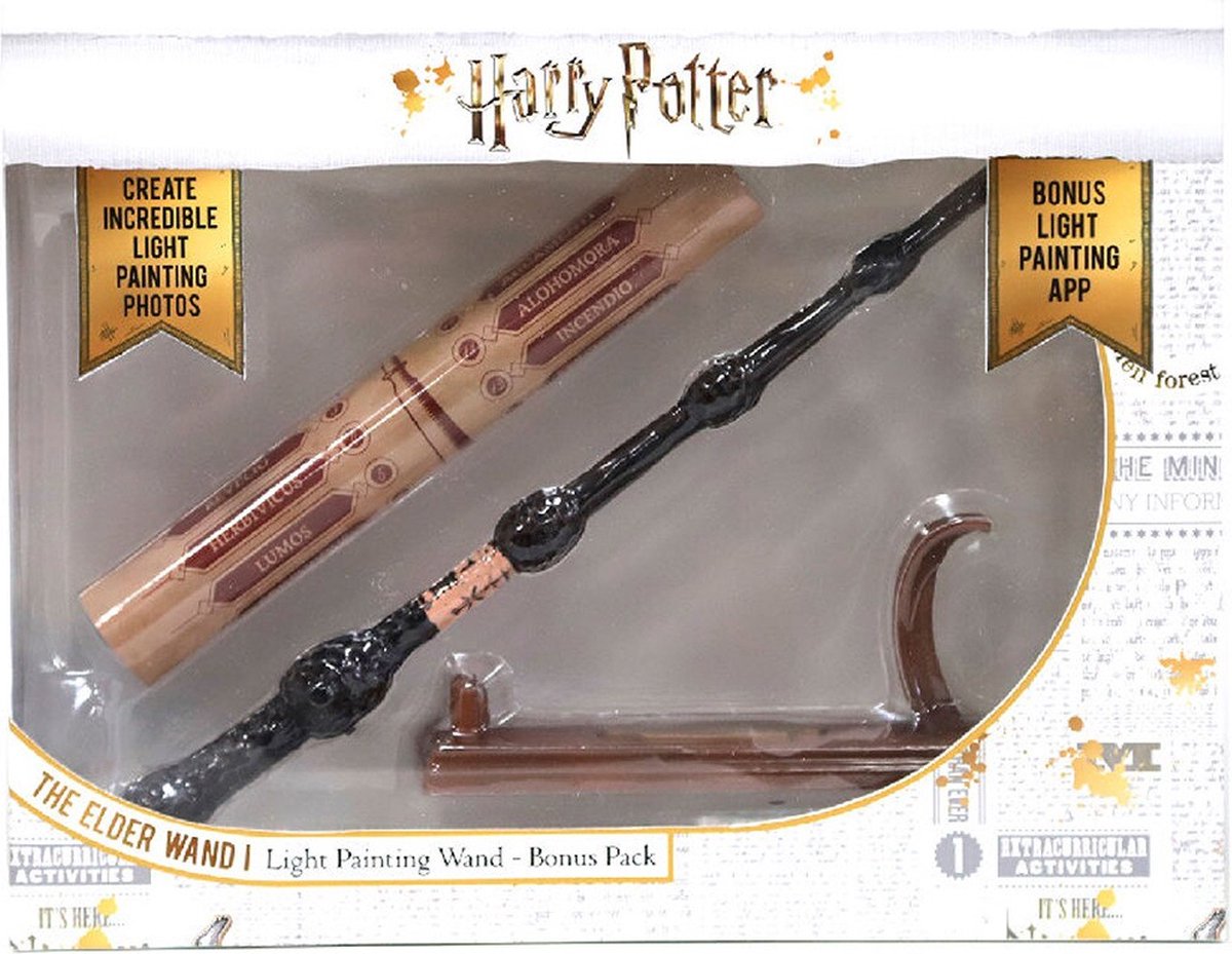 Wow! Wizarding World Harry potter - the elder's light painting wand bonus pack