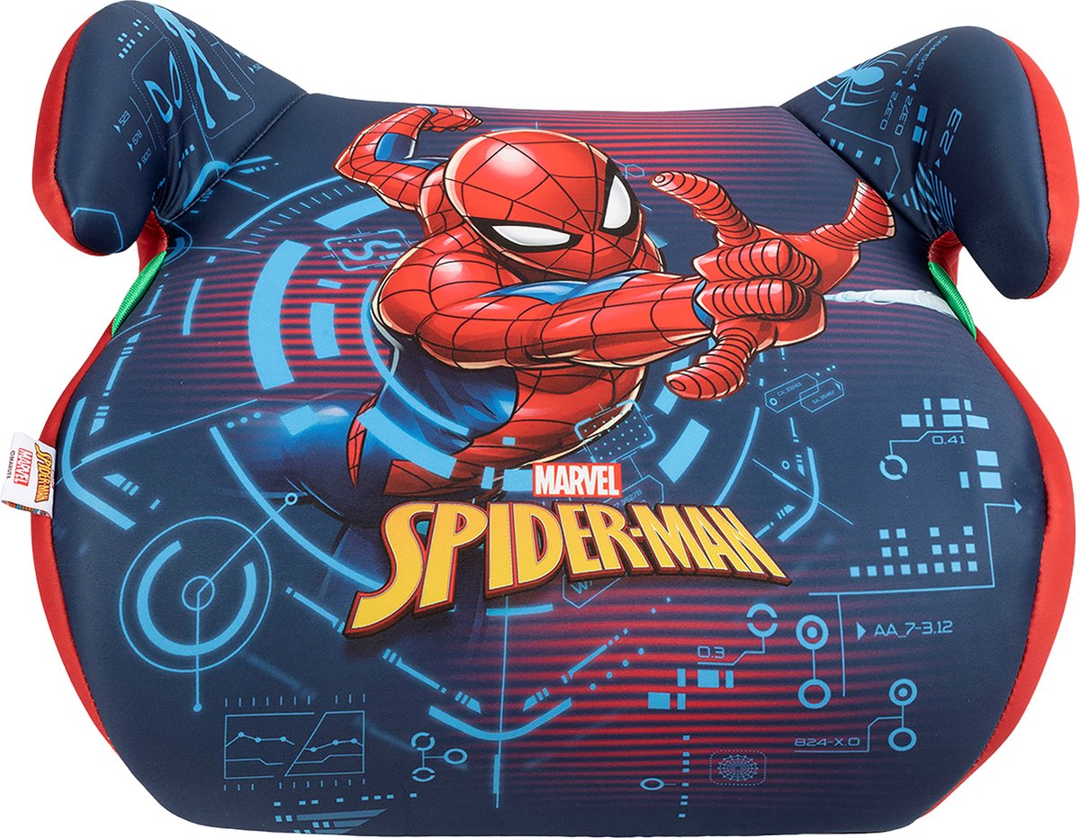 Marvel Spiderman i-size zitverhoger – 125-150 cm – veilig - comfortabel - lichtgewicht