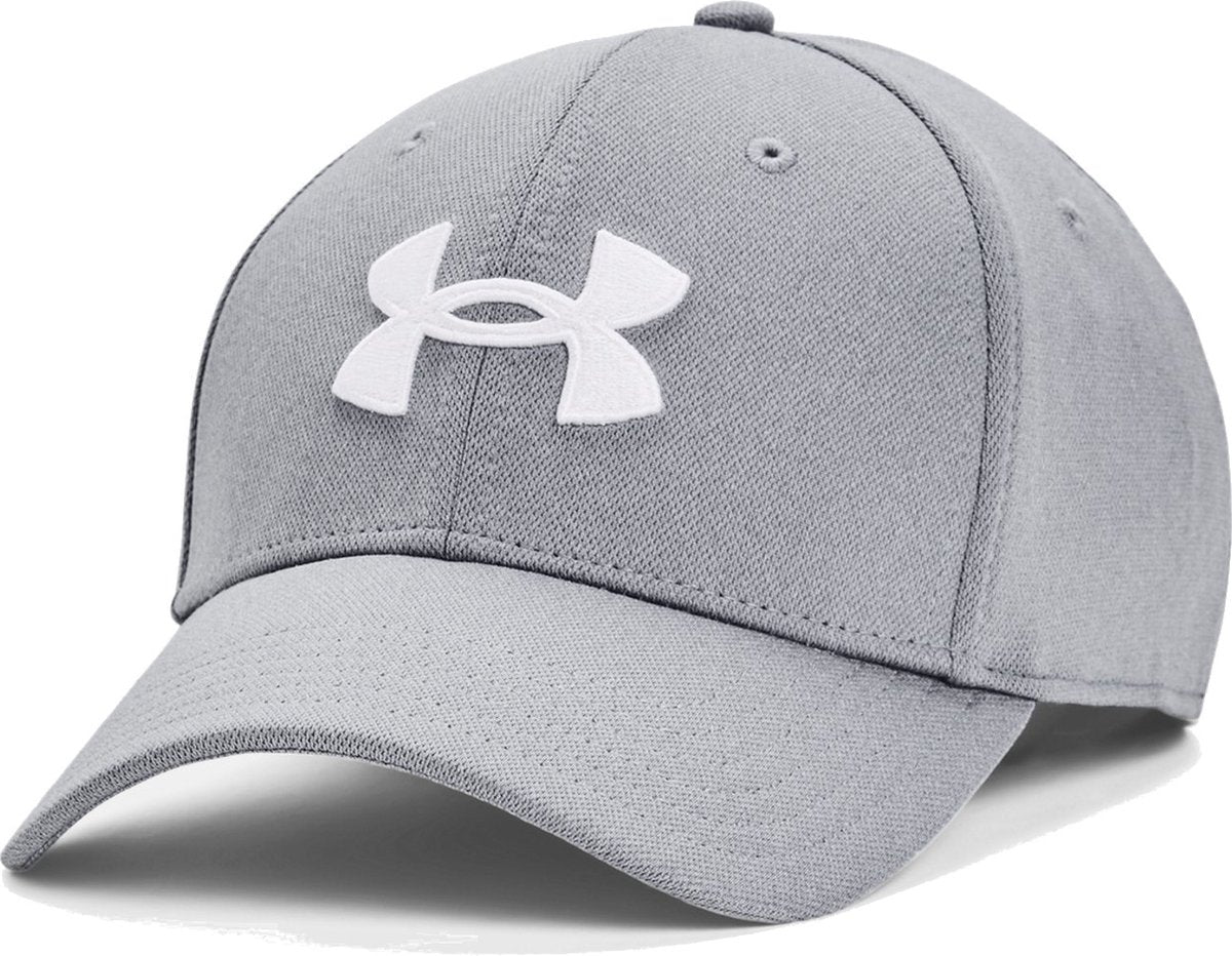 Under Armour m blitzing low str-gry heren pet - steel - wit