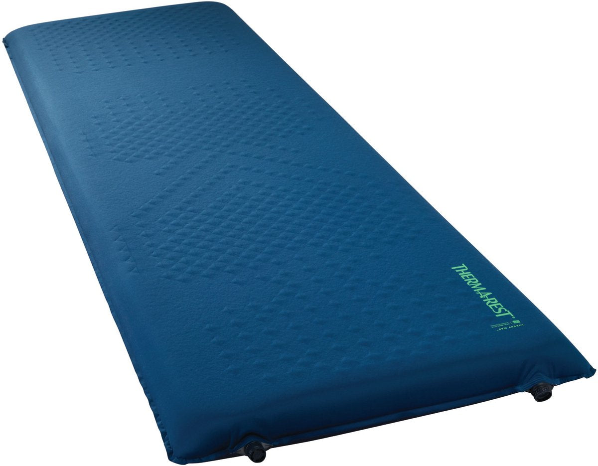 Therm-a-Rest basecamp large slaapmat - zelfopblazend - r-waarde 6.0 - poseidon blue