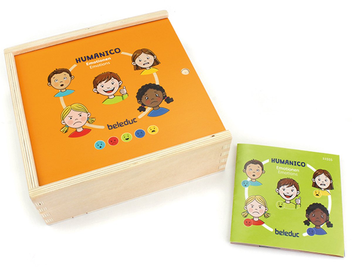 Beleduc Cognitopuzzel emoties - - vanaf 4 jaar