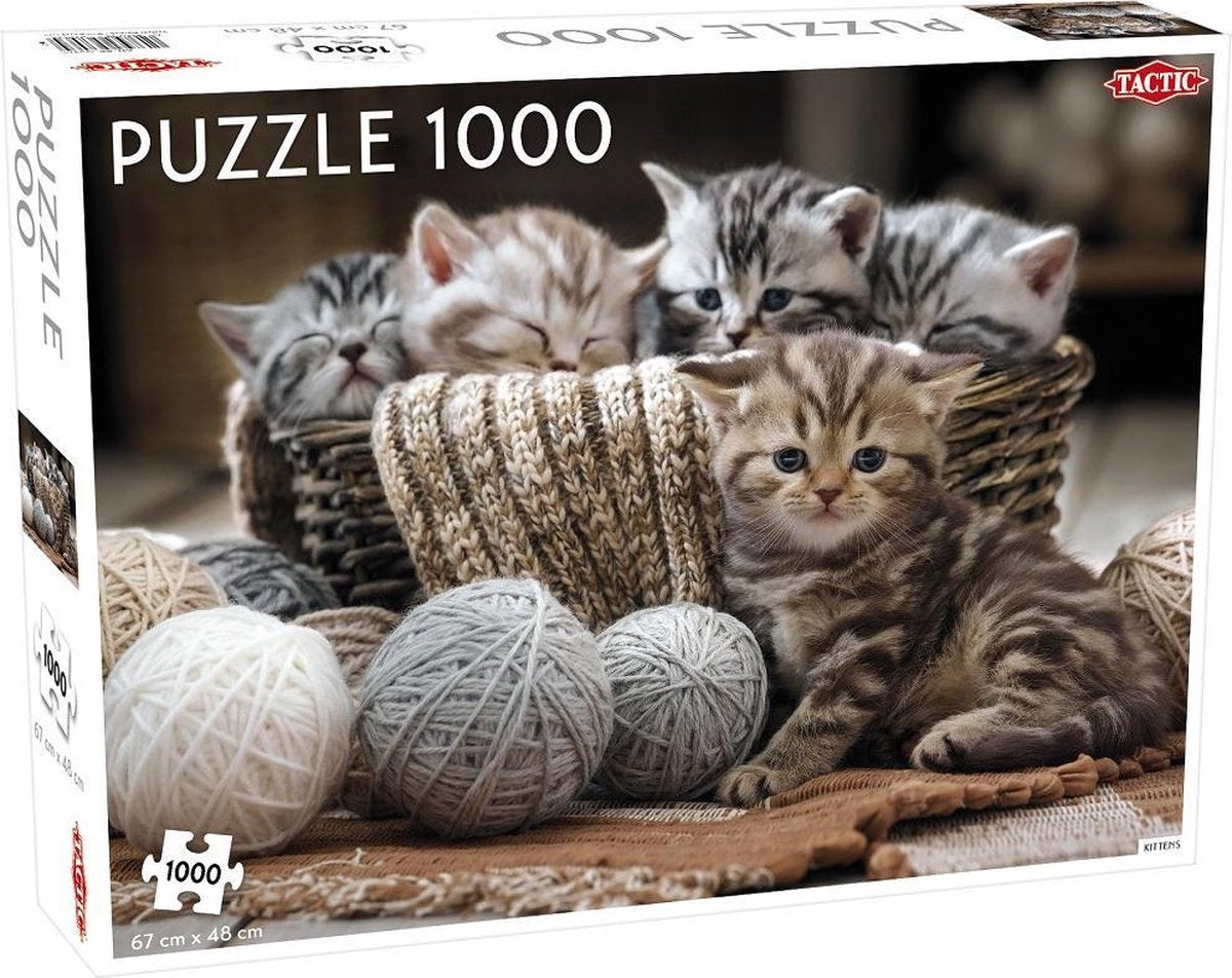 Tactic Cute kittens - 1000 stukjes