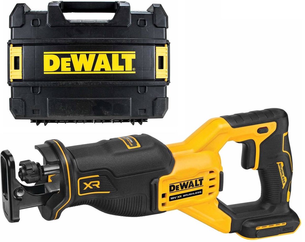 DeWalt Dcs382nt | borstelloze reciprozaag | 18v xr | excl. accu en lader in t-stak koffer