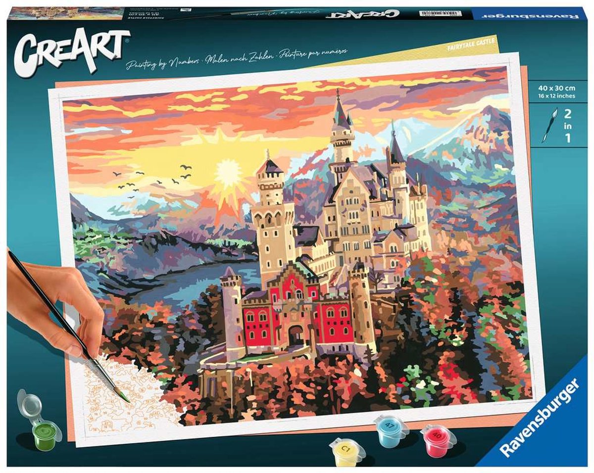 Ravensburger creart - fairytale castle