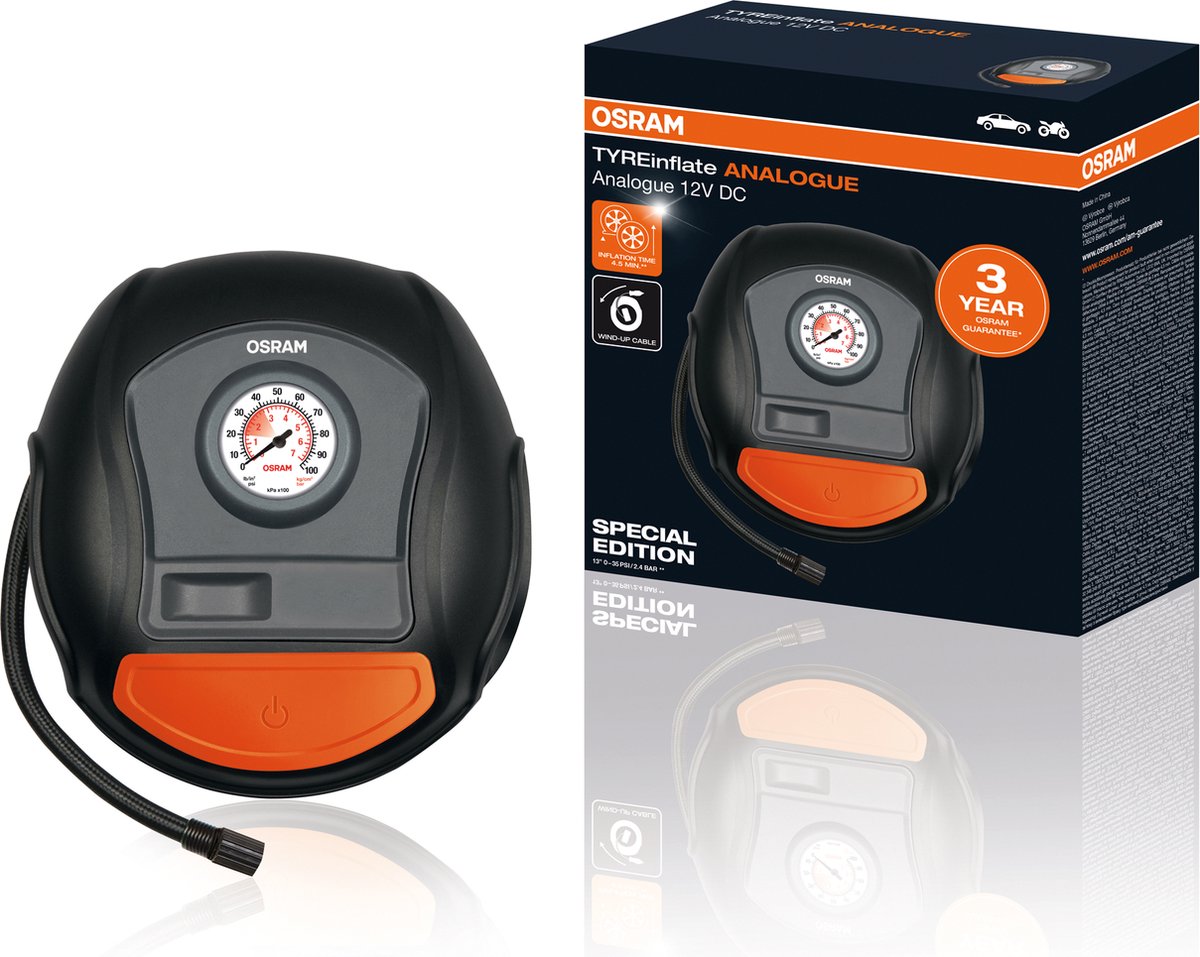Osram Luchtcompressor oti200 zwart (refurbished a+)