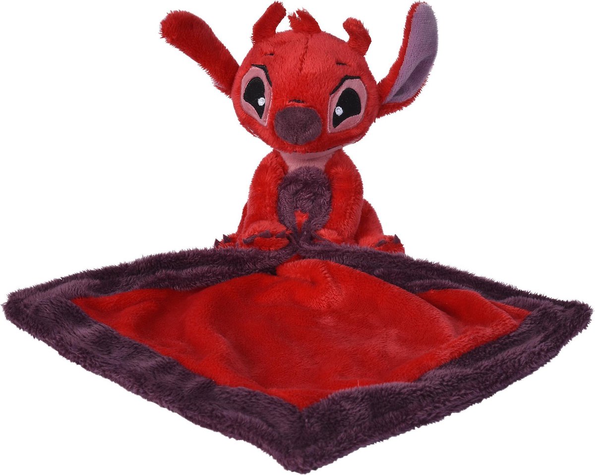 Simba Disney - lilo stitch soft leroy holding comforter - 22 x 22 cm - knuffeldoek