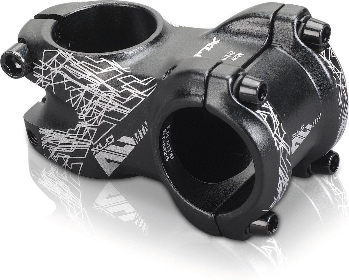 XLC st-m26 stuurpen - all ride - ahead - aluminium - 1 1 4 - 90mm 31.8mm - zwart