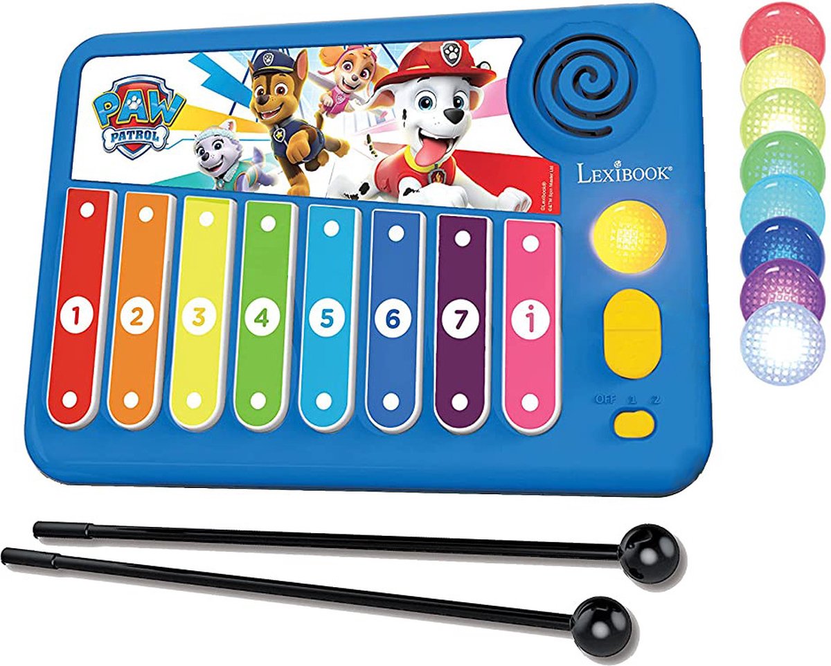 Xylo Paw patrol elektronische gitaar met licht