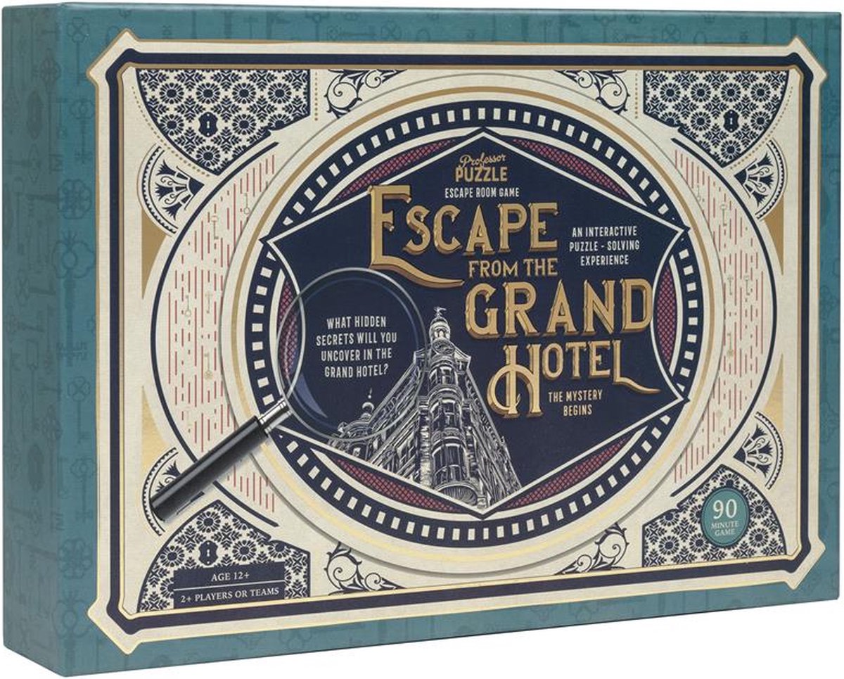 Professor Puzzle Escape from the grand hotel