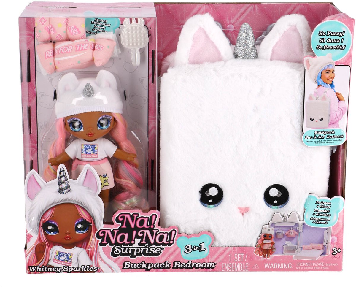 Na! Na! Na! Surprise - 3in1 playset - whitney sparkles - minipop