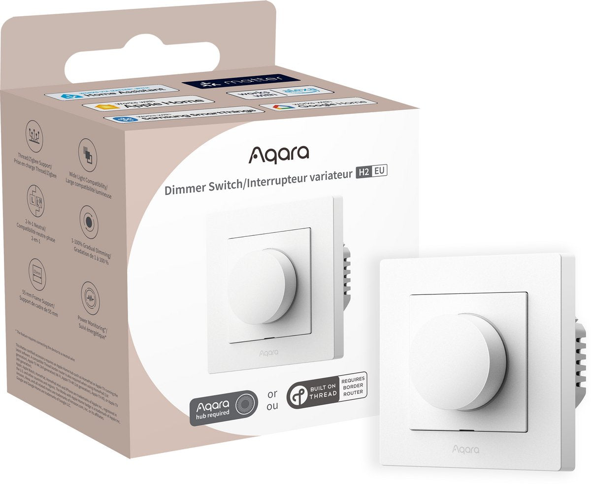 AQara dimmer switch h2 eu white
