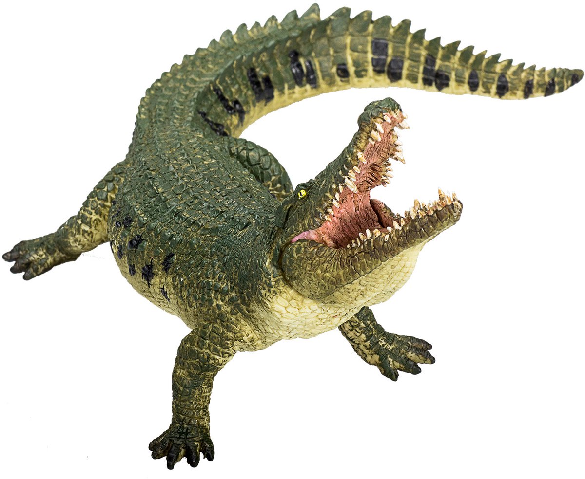 MOJO wildlife krokodil met bewegende kaak - 387162