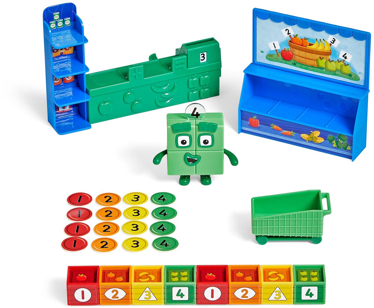 Learning Resources numberblocks add it up mini market - educatief speelgoed - 3+