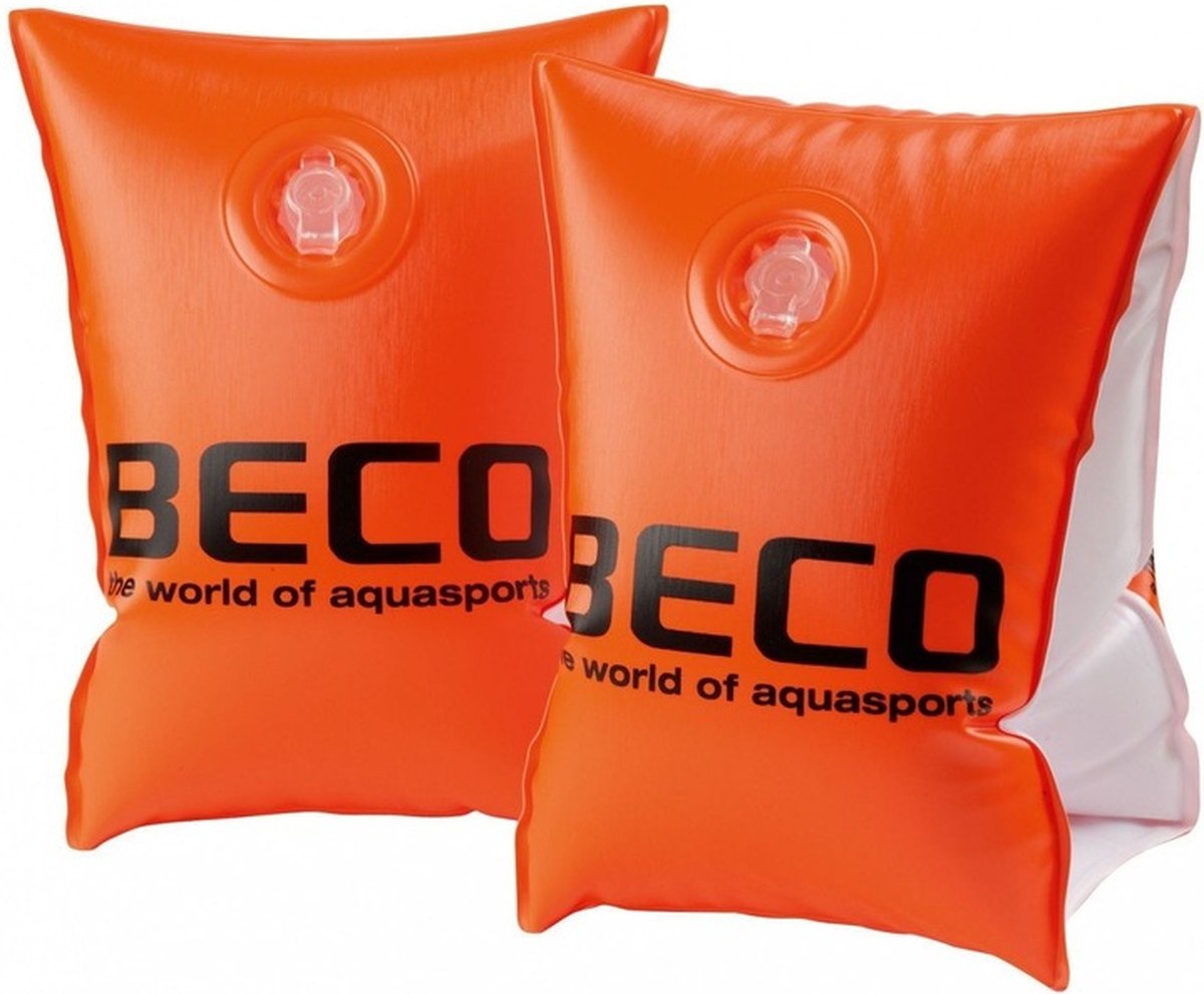 BECO zwemvleugeltjes voor kinderen - oranje - maat 0 - 15-30 kg van 2-6 jaar