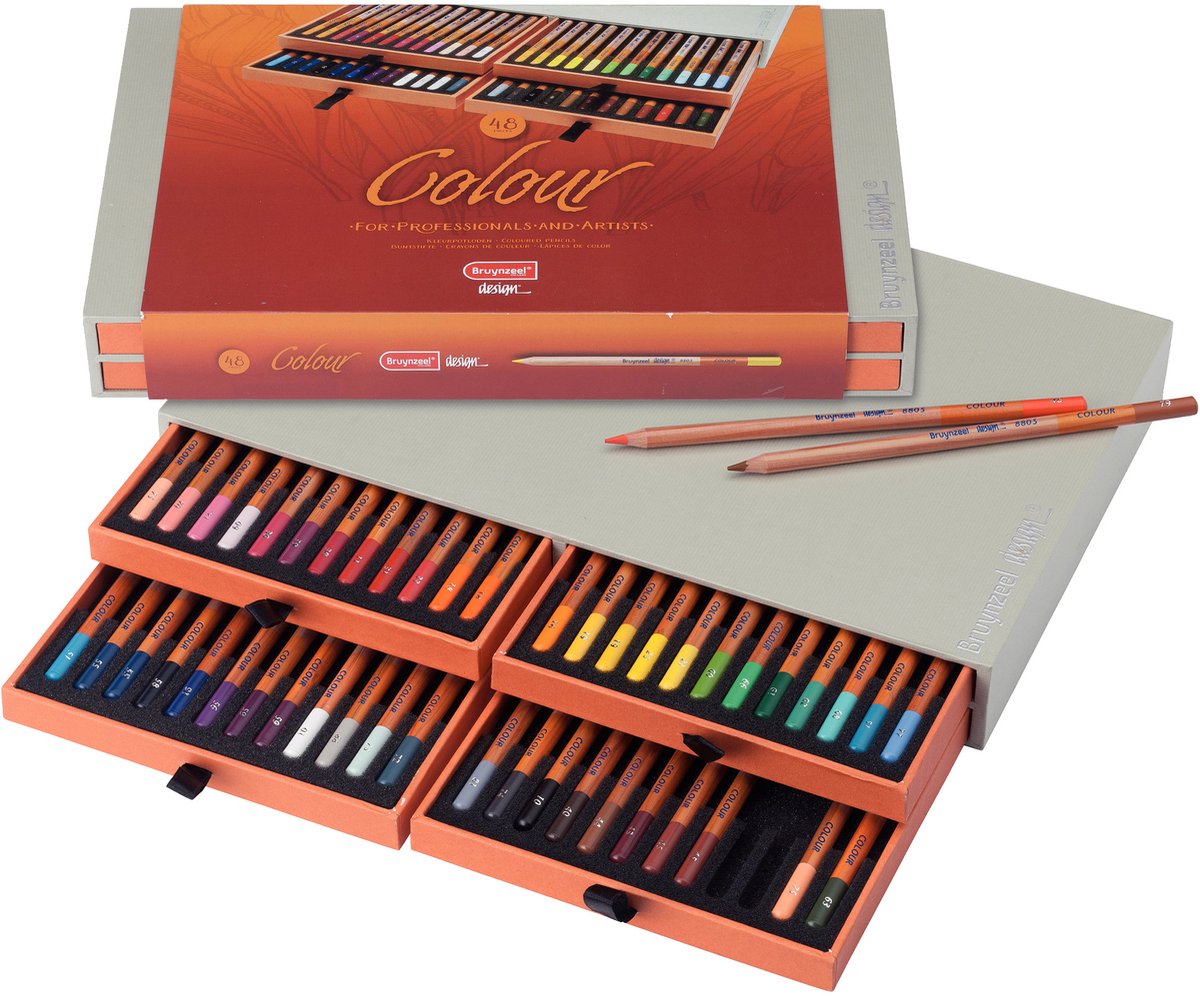 BRUYNZEEL colour box 48 kleurpotloden