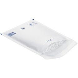 Gevoerde enveloppen Raja PMBL1C Papier Wit