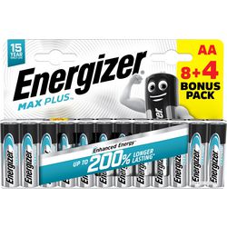 Batterij-Energizer Max Plus 12 AA LR6