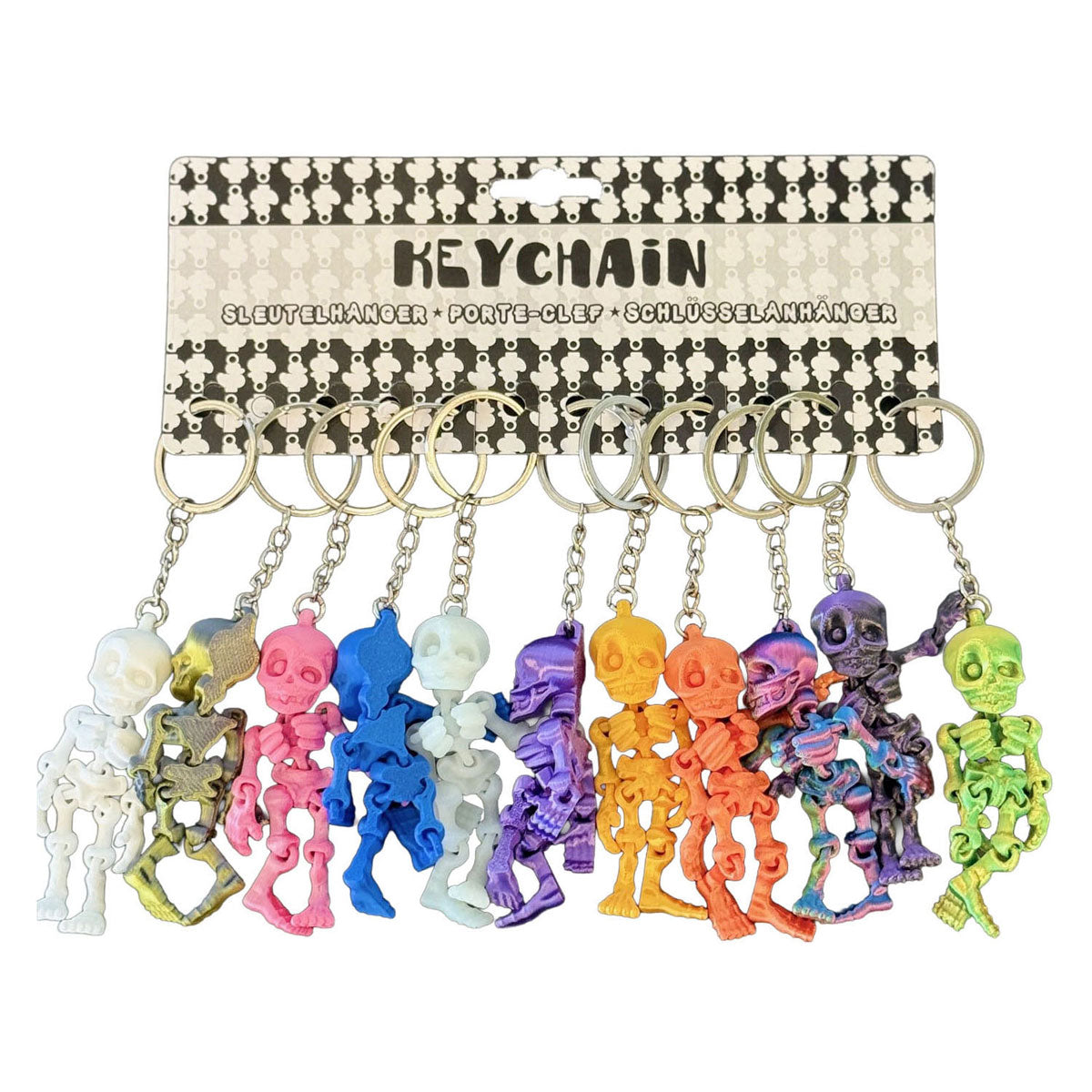 Duckiez Sleutelhanger skelet